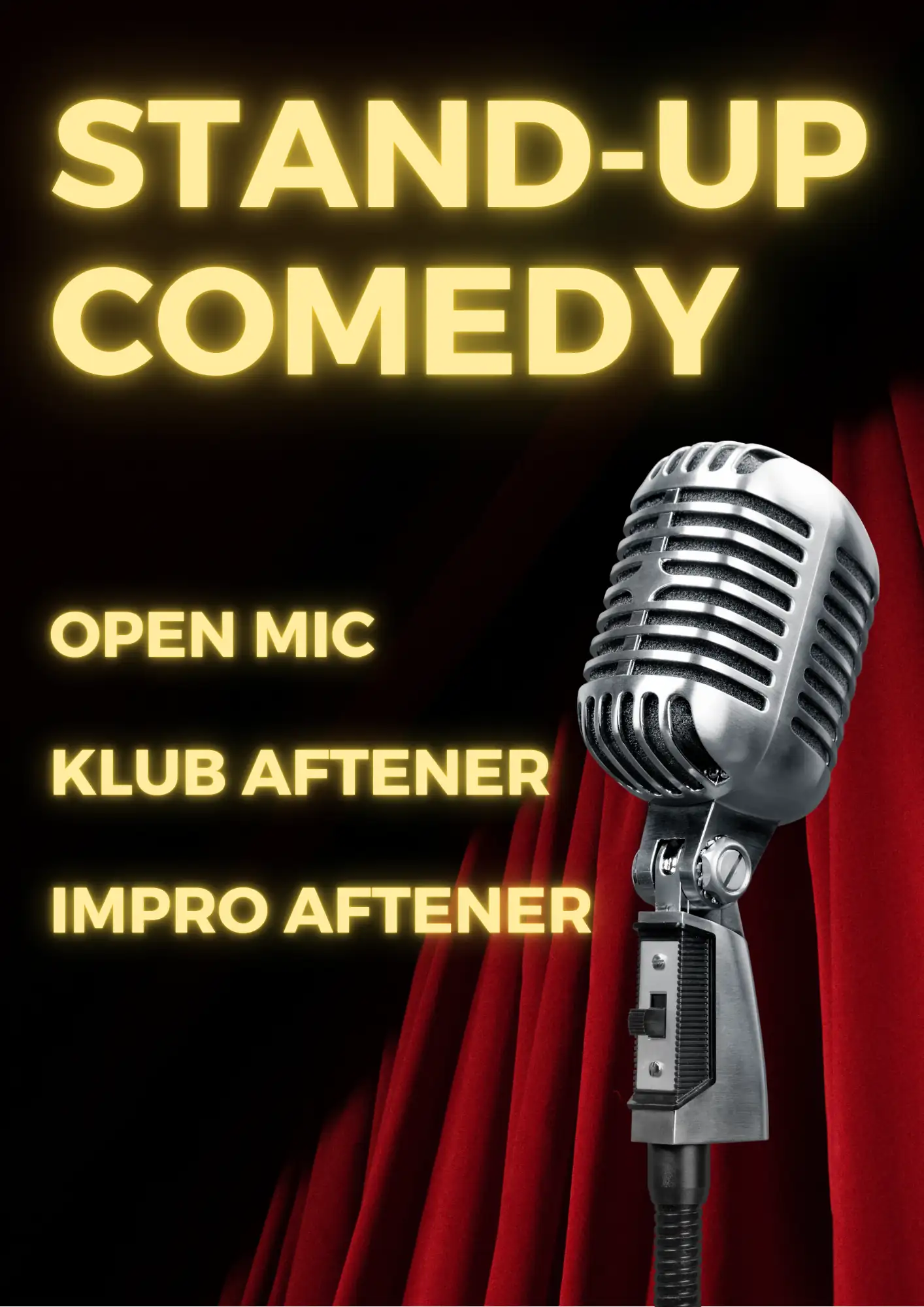 Kopi af Open Mic (A3)_optimized Roskildes bedste comedy scene.